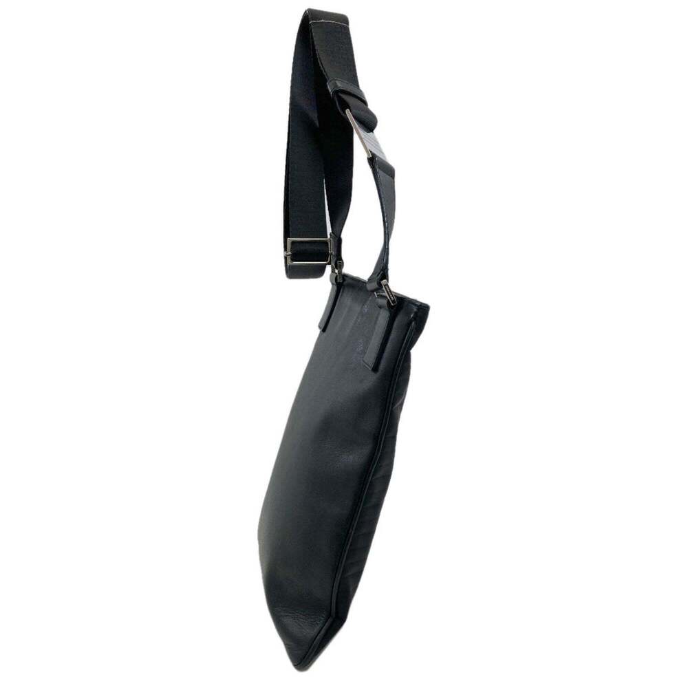 CHRISTIAN DIOR Black Leather Shoulder Bag - Picture 3 of 16